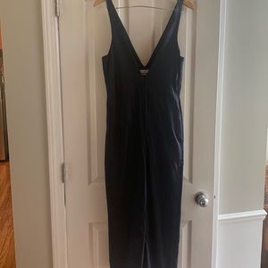 Dark navy blue jumpsuit, XS-TP